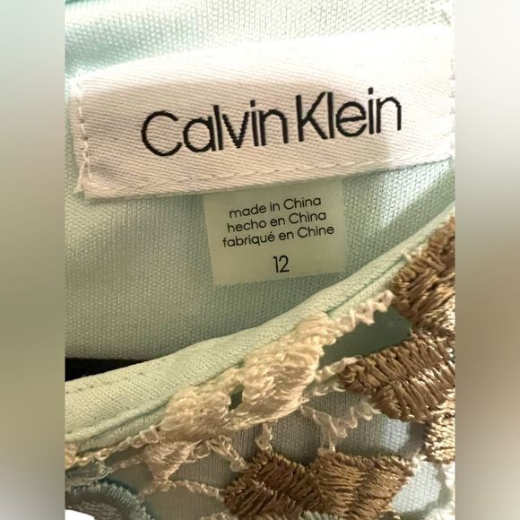 Calvin Klein Floral Lace Dress 12 - Picture 9 of 16